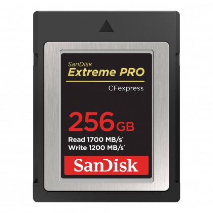 SanDisk 256GB CFexpress Type B Extreme R1700/W1200MB/s
