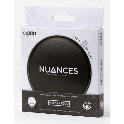 Cokin 82mm Nuances Variable ND 32-1000, 5 to 10 stops