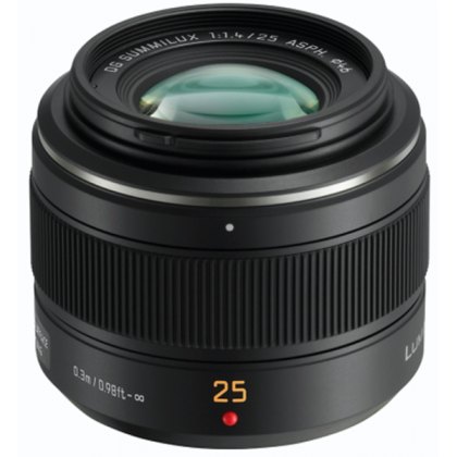 Panasonic 25mm f1.4 Leica DG Summilux lens