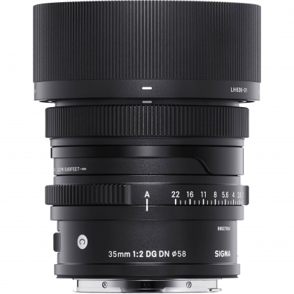 Sigma 35mm f2 DG DN Contemporary lens for Sony FE