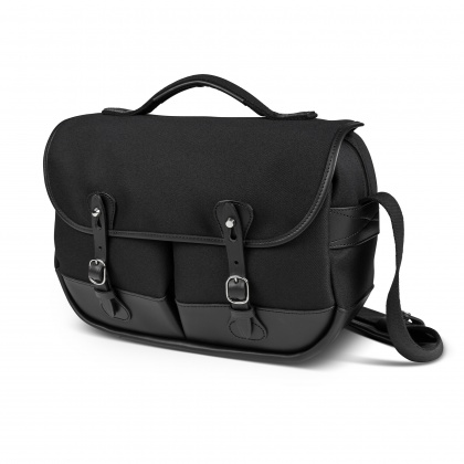 Billingham Mini Eventer Camera Bag, Black Fibrenyte-Black Trim Billingham Mini Eventer Camera Bag, Black Fibrenyte-Black Trim