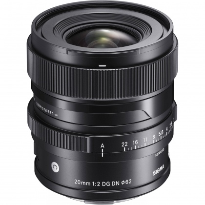 Sigma 20mm f2 DG DN Contemporary lens for Lumix L-mount