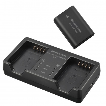 OM SYSTEM SBCX-1 Battery & Charger Kit