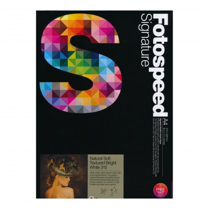 Fotospeed NST Bright White Paper, 315gsm, A4 x 25