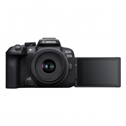 Canon EOS R10 Mirrorless Camera with RF-S 18-45mm lens