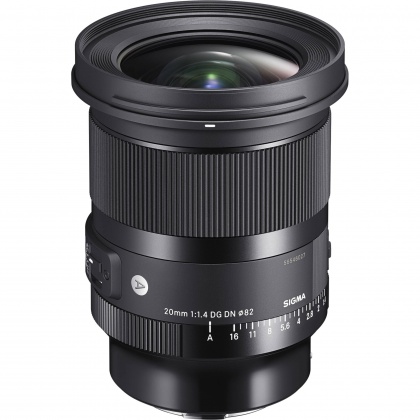 Sigma AF 20mm f1.4 DG DN Art lens for Lumix L-mount