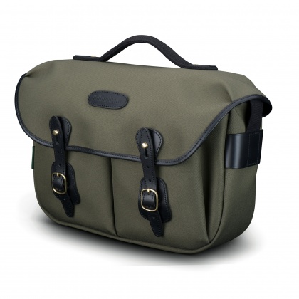 Billingham Hadley Pro Camera Shoulder Bag, Sage Fibrenyte-Black Trim Billingham Hadley Pro Camera Shoulder Bag, Sage Fibrenyte-Black Trim