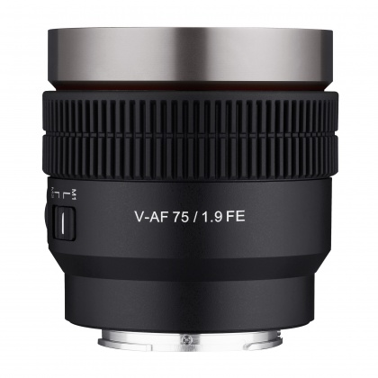 Samyang V-AF 75mm T1.9 lens for Sony FE  | Unsealed box