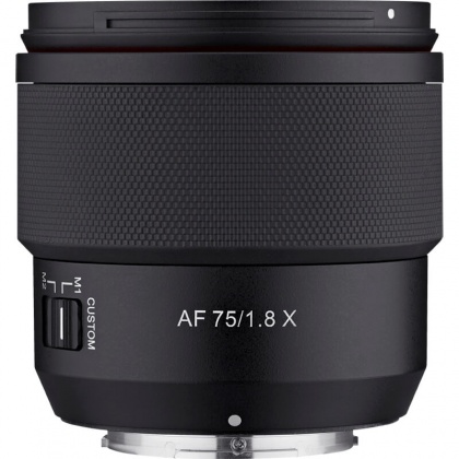 Samyang AF 75mm f1.8 lens for Fuji X  | Unsealed box
