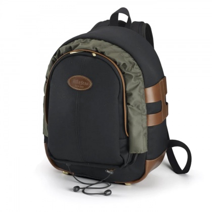 Billingham 25 Rucksack, Black-Tan Trim