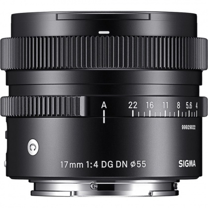 Sigma 17mm f4 DG DN Contemporary lens for Sony FE