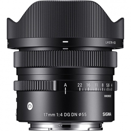 Sigma 17mm f4 DG DN Contemporary lens for Lumix L-mount