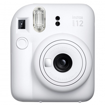 Fujifilm Instax Mini 12 Camera, Clay White