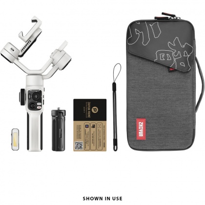 Zhiyun Smooth 5S Combo Gimbal Stabiliser for Smartphone, White