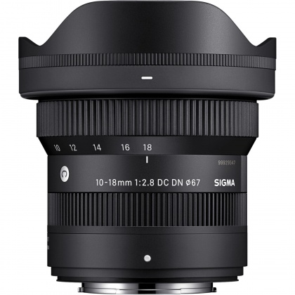 Sigma AF 10-18mm f2.8 DC DN I Contemporary lens for Fujifilm X