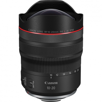 Canon RF 10-20mm f4L IS STM lens