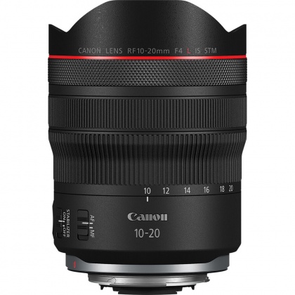 Canon RF 10-20mm f4L IS STM lens