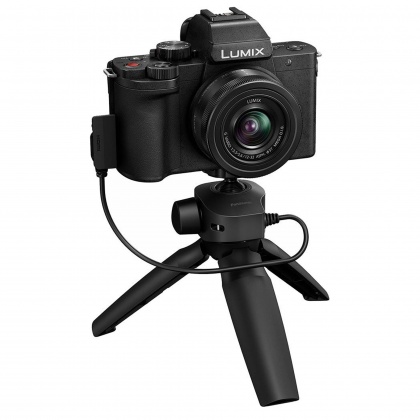 Panasonic Lumix DC-G100D Mirrorless Camera with 12-32mm Lens and Grip