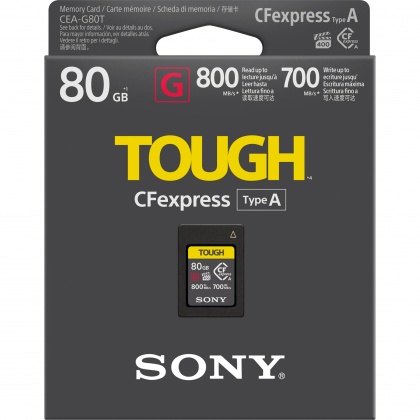 Sony 80GB CFexpress Tough Type A, R800/W700MB/s