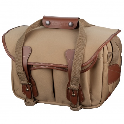 Billingham 225 MKII Shoulder bag, Khaki Canvas-Tan Trim