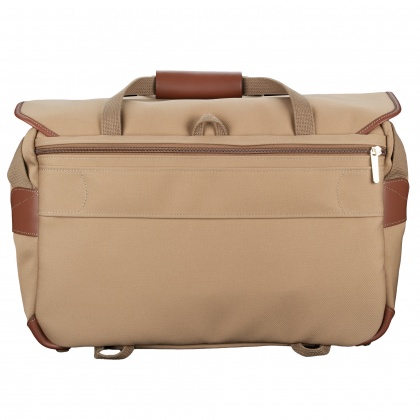 Billingham 555 MKII Shoulder bag, Khaki Canvas-Tan Trim