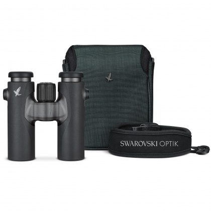 Swarovski Optik 10x30 CL Companion Binoculars, Anthracite with Wild Nature Case