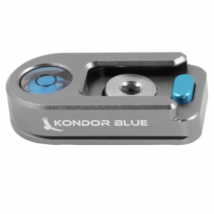 Kondor Blue Bubble Level Cold Shoe, Grey