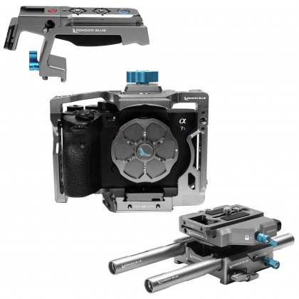Kondor Blue Sony A1/A7 Series Base Rig MK II for A7S3/A7R4, Space Grey