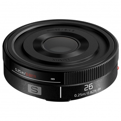 Panasonic Lumix S 26mm f8 L-Mount Pancake lens