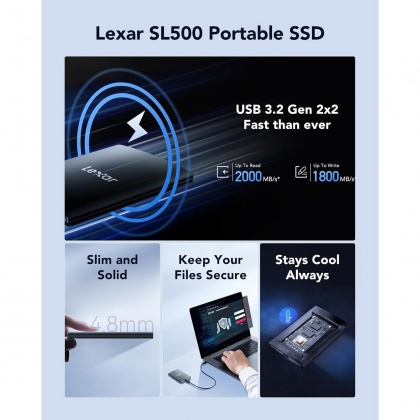 Lexar SL500 Portable SSD 2TB