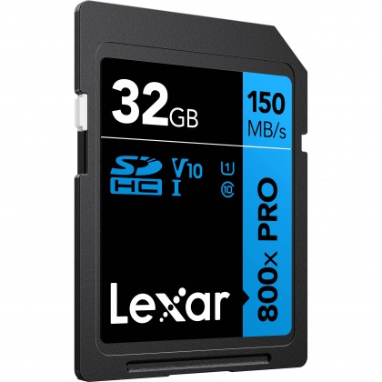Lexar 32GB SDHC Blue R150/W104MB/s V10
