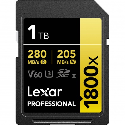 Lexar 1TB SDXC Gold UHS-II R280/W205MB/s
