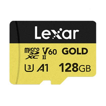 Lexar 128GB microSDXC Gold UHS-II R280/W100MB/s V60