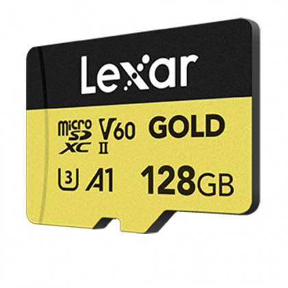 Lexar 128GB microSDXC Gold UHS-II R280/W100MB/s V60