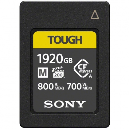 Sony 1920GB CFexpress Tough Type A, R800/W700MB/s