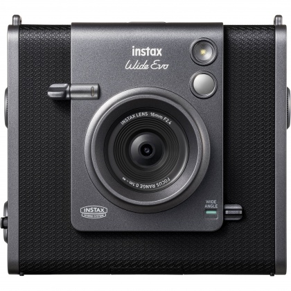 Fujifilm Instax Wide Evo Instant Camera, Black