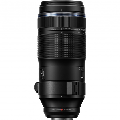 OM SYSTEM M.Zuiko Digital ED 100-400mm F5.0-6.3 IS II lens, black
