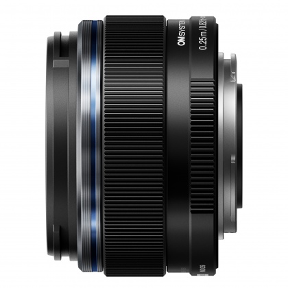 OM SYSTEM M.Zuiko Digital ED 17mm F1.8 II lens, black