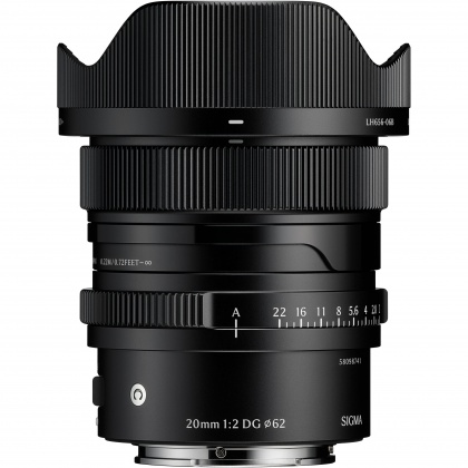 Sigma AF 20mm F2 DG I C lens for Sony FE