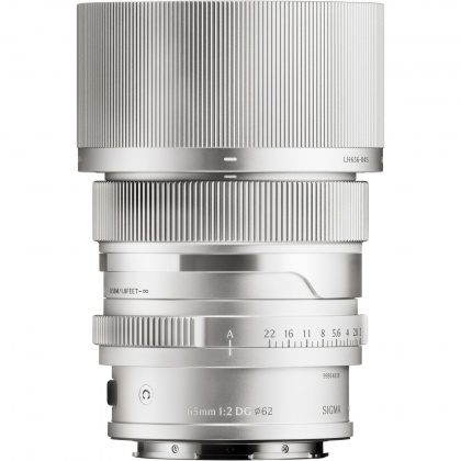 Sigma AF 65mm F2 DG I C lens for L-Mount, Silver