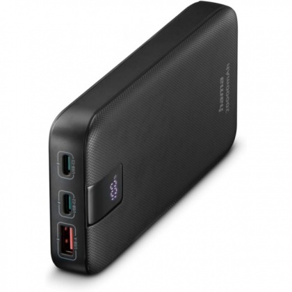 Hama PD 20 20000mAh Fast-Charge Powerbank with Capacity Indicator