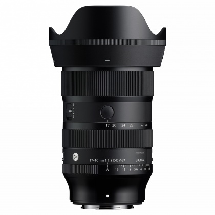 Sigma AF 17-40mm F1.8 DC Art lens for Fuji-X