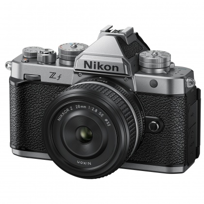 Nikon Zf SL Mirrorless Camera with 40mm SE lens, Silver