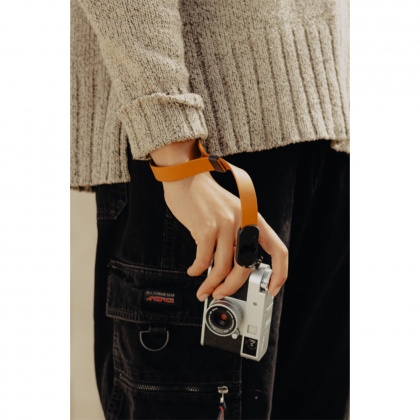 Peak Design Cuff Leather Camera Wrist Strap, Amber