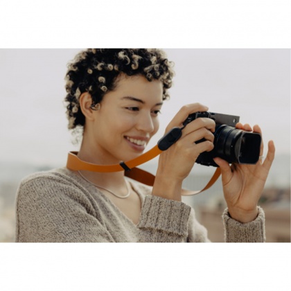 Peak Design Form Leather Camera Short Strap, Amber