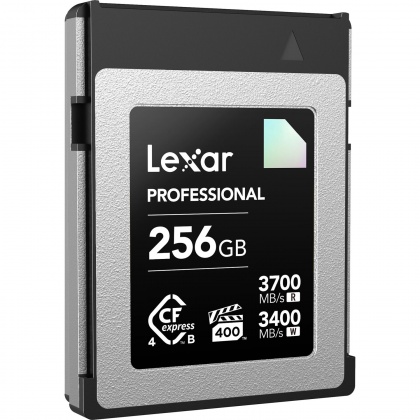 Lexar 256GB CFexpress 4.0 Type B Diamond, R3700/W3400MB/s, VPG400