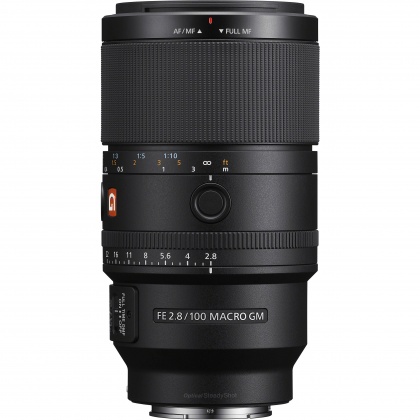 Sony FE 100mm F2.8 Macro GM OSS lens