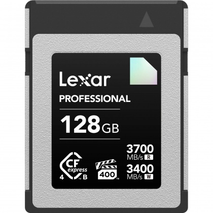 Lexar 128GB CFexpress 4.0 PRO Type B Diamond, R3700/W3400MB/s, VPG400