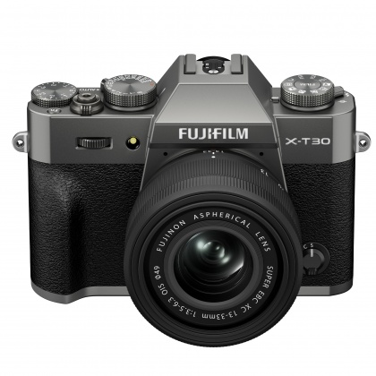 Fujifilm X-T30 III Mirrorless camera, Charcoal Silver with XC13-33mm lens