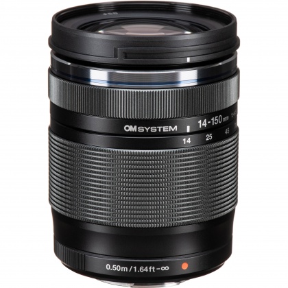 OM SYSTEM M.Zuiko Digital 14-150mm F4.0-5.6 II lens, black